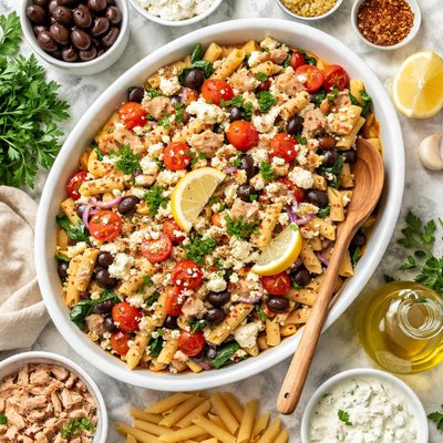 Image of Greek Style Tuna Casserole