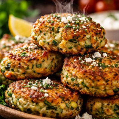 Image of Greek Style Zucchini Croquettes