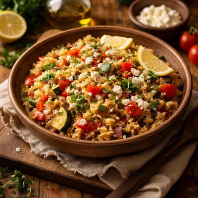 Image of Greek Vegetable Pilaf