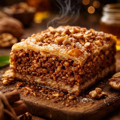 Image of Greek Walnut Pie