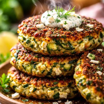 Image of Greek Zucchini Cakes