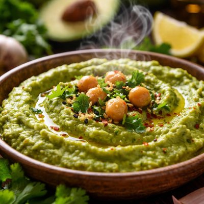 Image of Green Avocado Hummus
