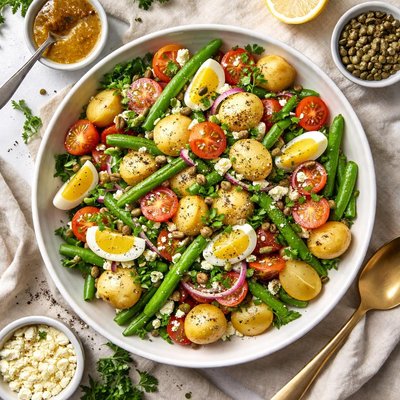 Image of Green Bean and Potato Salad