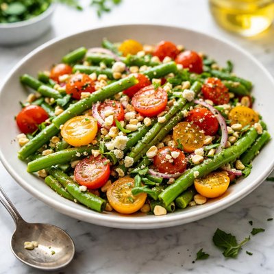 Image of Green Bean and Tomato Salad