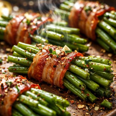 Image of Green Bean Bundles Paula Deen