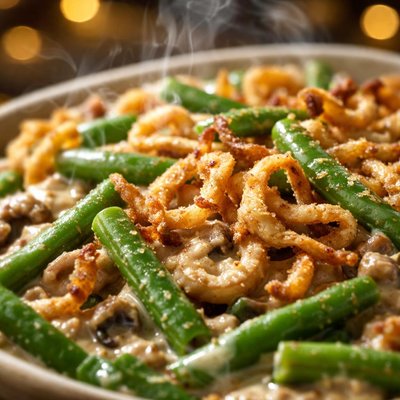 Image of Green Bean Casserole from Cooks Illustrated