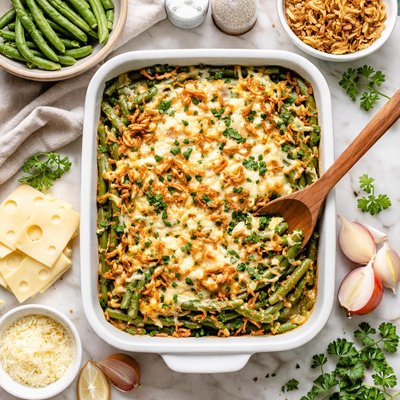 Image of Green Bean Casserole W Swiss Cheese