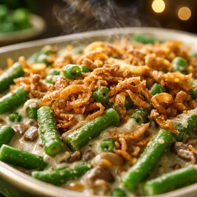 Image of Green Bean Casserole with Frozen Green Beans
