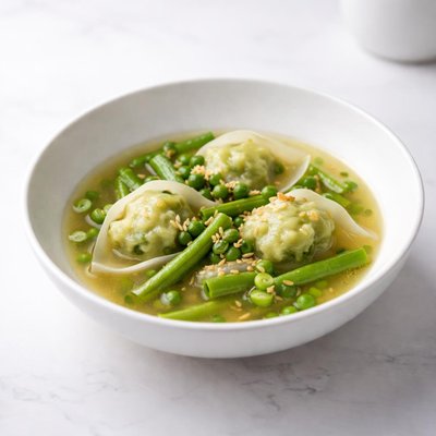 Image of Green Bean Dumpling Soup
