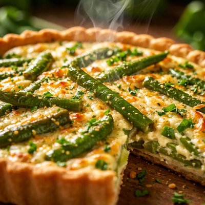 Image of Green Bean Quiche