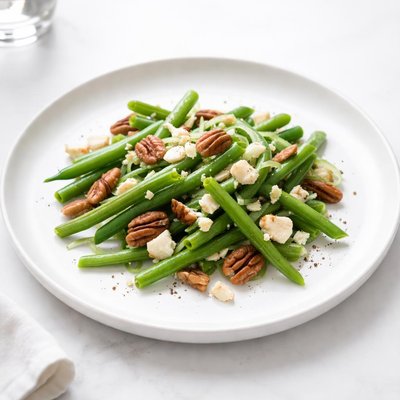 Image of Green Bean Salad with Pecans Gorgonzola