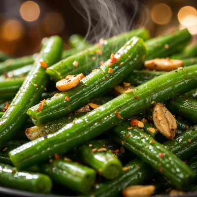 Image of Green Beans Al a Side