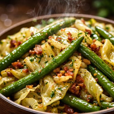 Image of Green Beans and Cabbage Scandia
