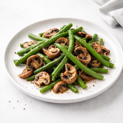 Image of Green Beans and Mushrooms
