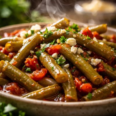 Image of Green Beans Greek Style