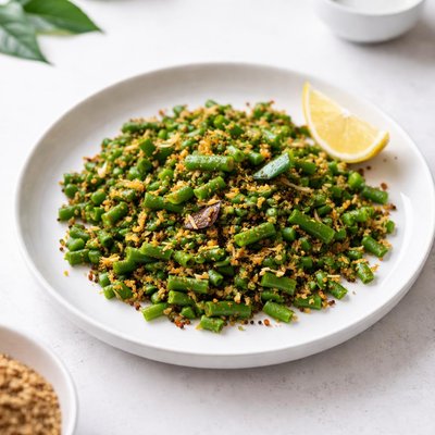 Image of Green Beans Thoran Green Beans with Coconut