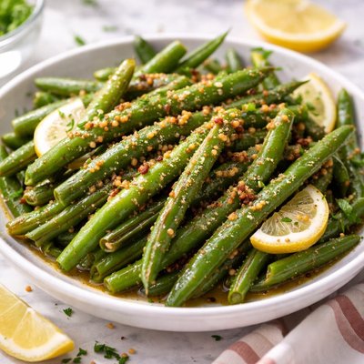 Image of Green Beans Whole Grain Mustard