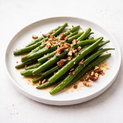 Image of Green Beans with Brown Butter and Pecans