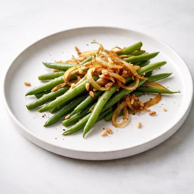 Image of Green Beans with Caramelized Shallots