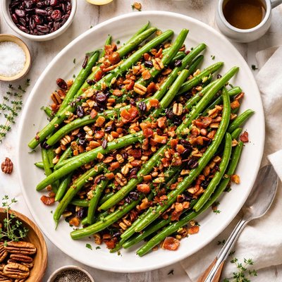 Image of Green Beans with Cider Glaze Thanksgiving