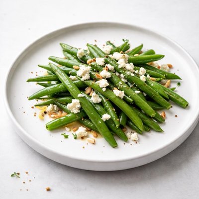 Image of Green Beans with Feta Cheese