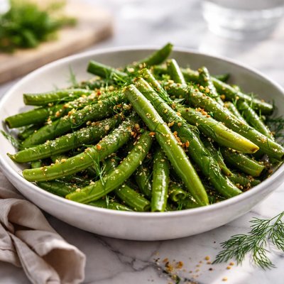 Image of Green Beans with Fresh Dill