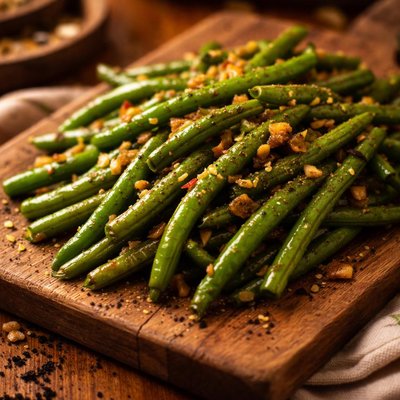 Image of Green Beans with Garlic