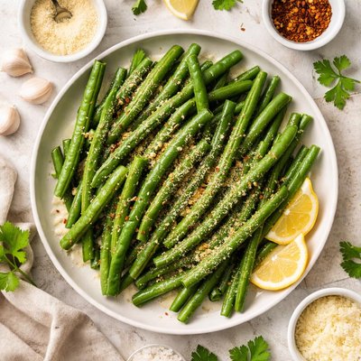 Image of Green Beans with Garlic Powder