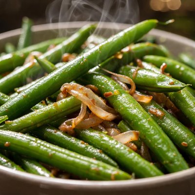 Image of Green Beans with Shallots