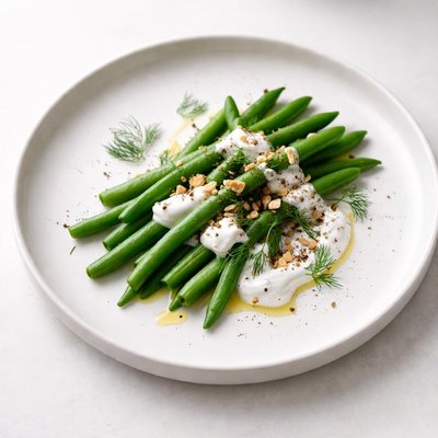 Image of Green Beans with Yogurt and Dill