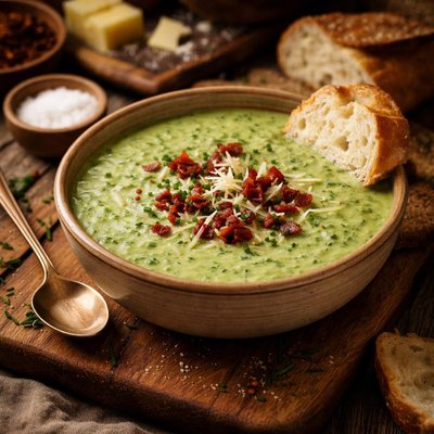 Image of Green Cheese Soup