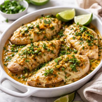 Image of Green Chile Baked Chicken