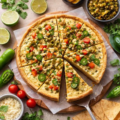 Image of Green Chile Cheesecake
