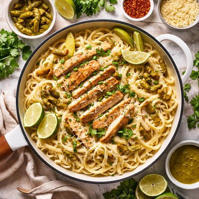 Image of Green Chile Chicken Alfredo