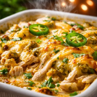 Image of Green Chile Chicken Casserole