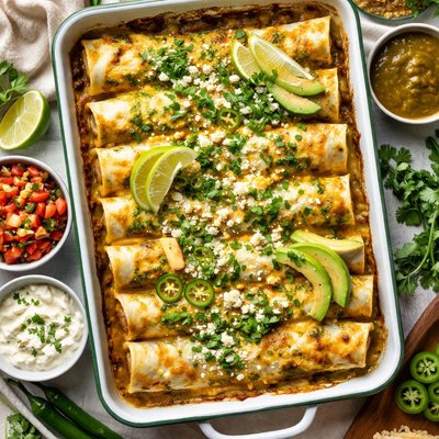 Image of Green Chile Enchiladas