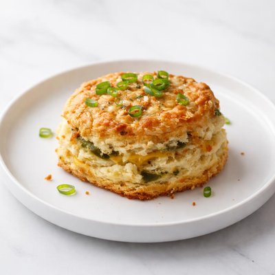 Image of Green Chile N Cheese Biscuit