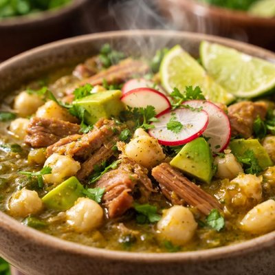 Image of Green Chile Pork Posole