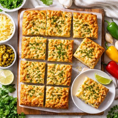 Image of Green Chile Squares Paula Deen