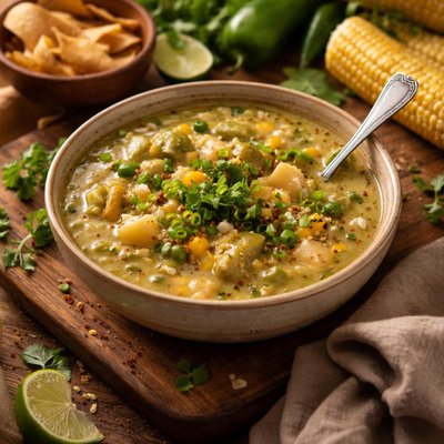Image of Green Chili and Corn Chowder