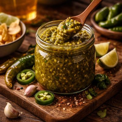 Image of Green Chili Fire Sauce