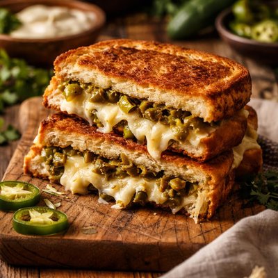 Image of Green Chili Grilled Cheese