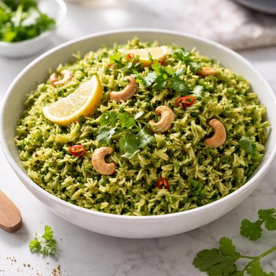 Image of Green Coriander Rice