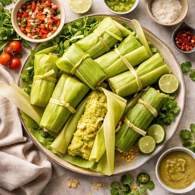 Image of Green Corn Tamales