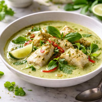 Image of Green Curried Fish