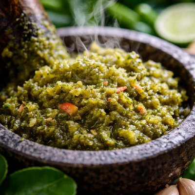 Image of Green Curry Paste Gaeng Kiow Wan
