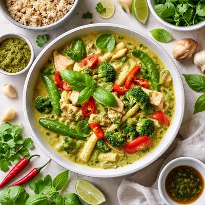 Image of Whole30 Green Curry with Chicken