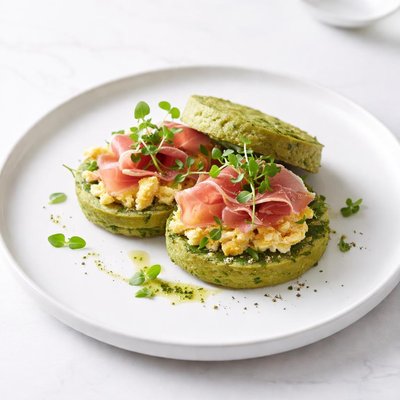 Image of Green Elf Biscuits and Ham