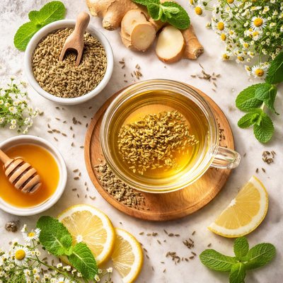 Image of Green Fennel Seeds Tea