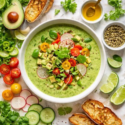 Image of Green Gazpacho Posted for Zwt Ii